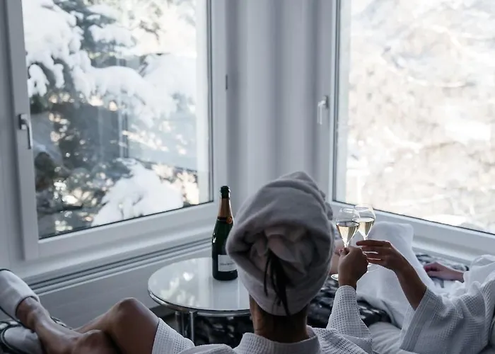 Dağ evi Private Whole-hotel In 360 Alpine Views Sauna & Hot Tub *