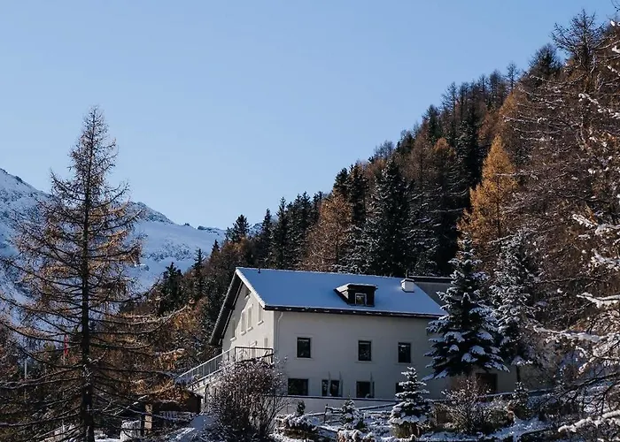 木屋 Private Whole-hotel In 360 Alpine Views Sauna & Hot Tub 萨斯费