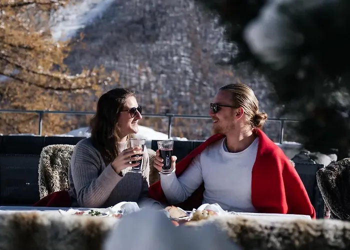 木屋 Private Whole-hotel In 360 Alpine Views Sauna & Hot Tub