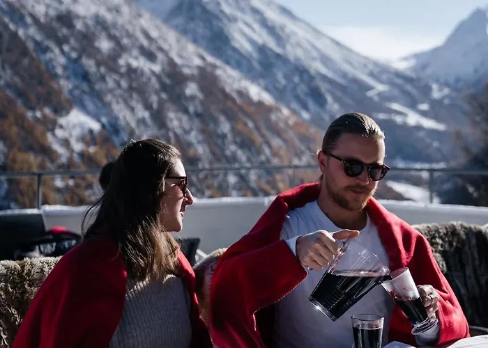 Σαλέ Private Whole-hotel In 360 Alpine Views Sauna & Hot Tub Saas Fee