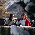 Σαλέ Private Whole-hotel In 360 Alpine Views Sauna & Hot Tub